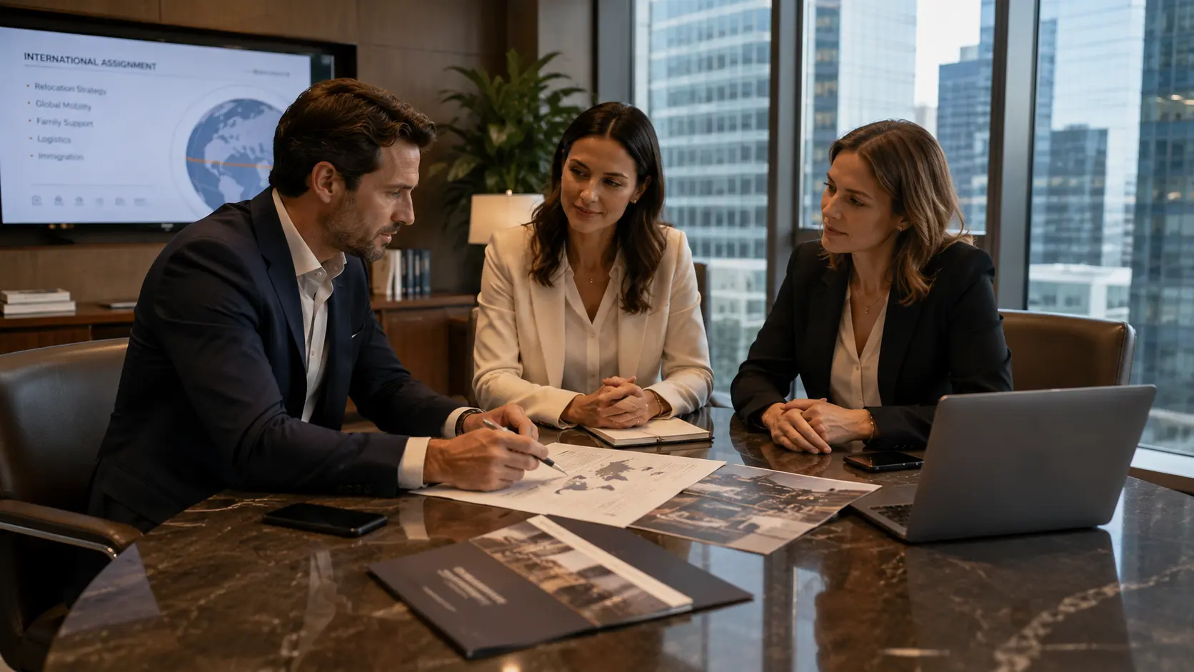 Corporate global mobility planning