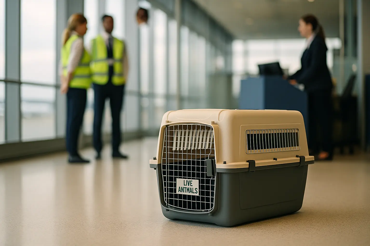 Kennel certificado IATA para viaje